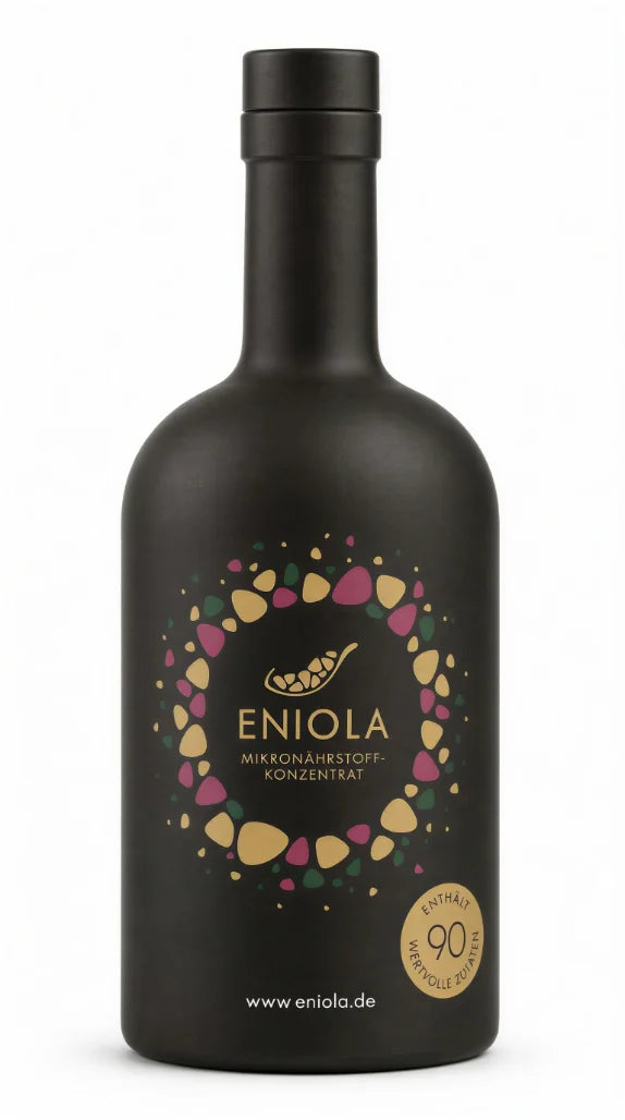 Bild ziehen · Eniola-Flasche